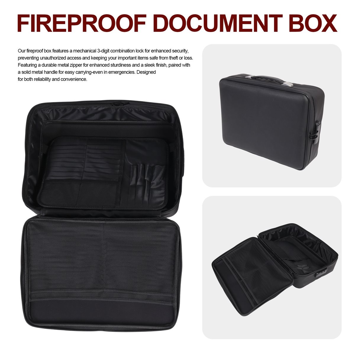 Fire Safe Document - 828328 Yanmaz Evrak Kutusu - Ev