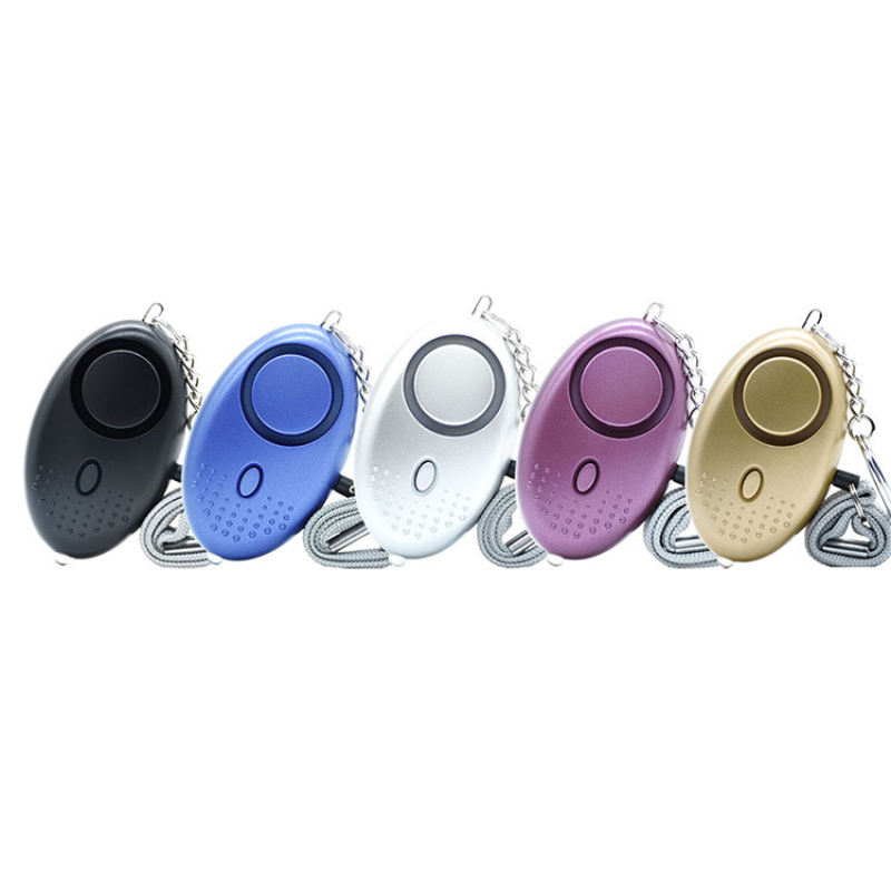 Personal Alarm Keychain - LED Işıklı 130dB Kişisel Güvenlik Alarmı,