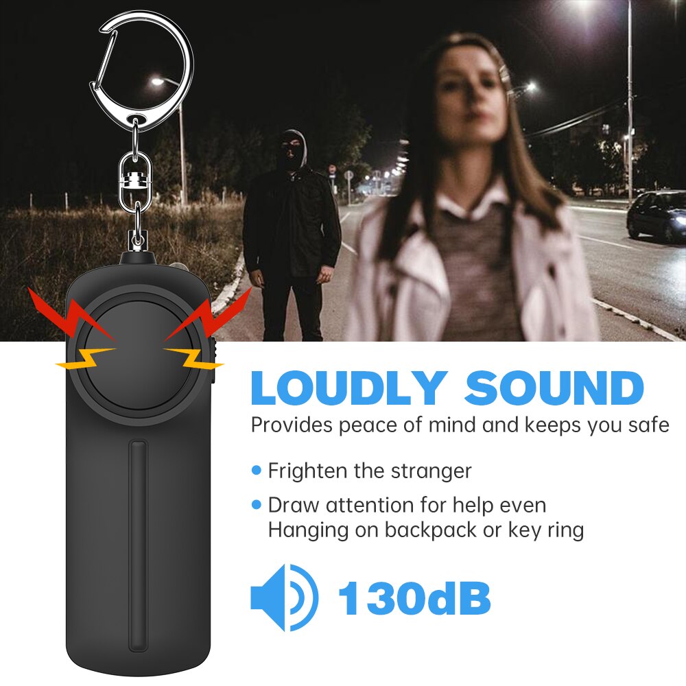 Kişisel güvenlik Alarm kendini - Personal Alarm Keychain incelemesi ve fiyatı