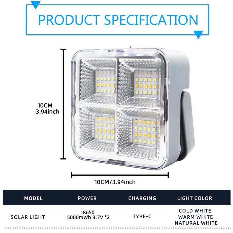 Şarj Edilebilir LED Güneş Ener - Power Outage Light incelemesi ve fiyatı